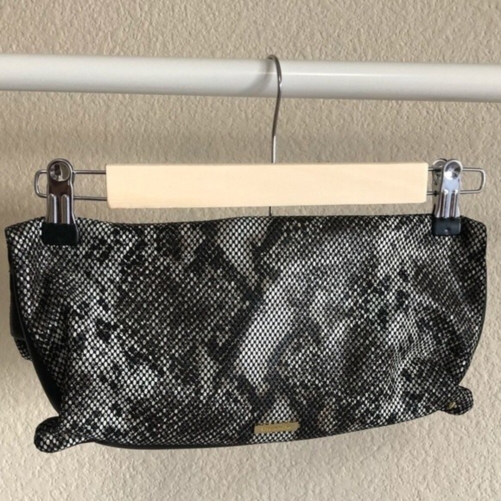BCBG Maxazria Snake Clutch